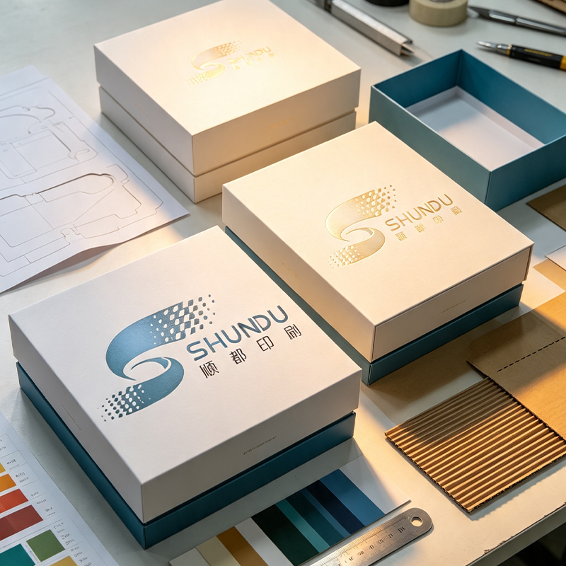 Two Piece Rigid Gift Packaging Boxes