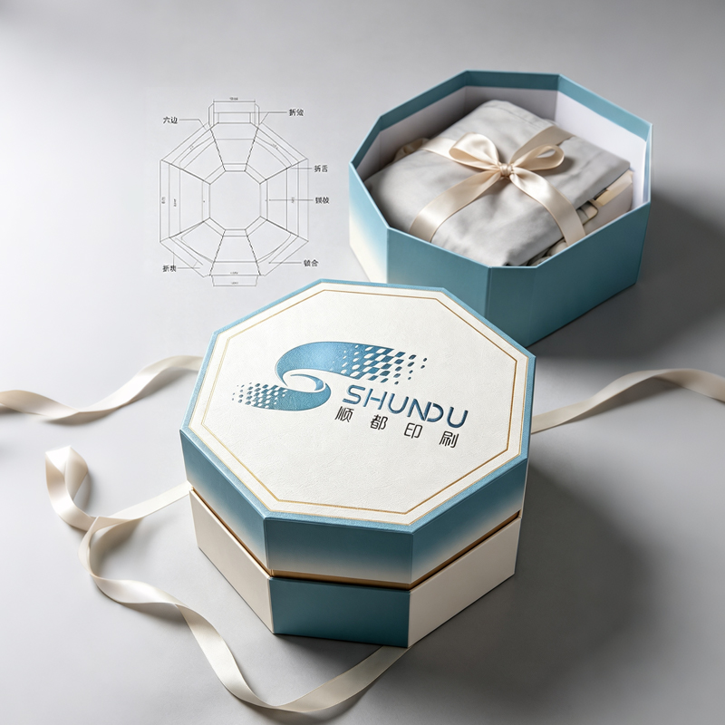 Octagonal Product Packaging Boxes